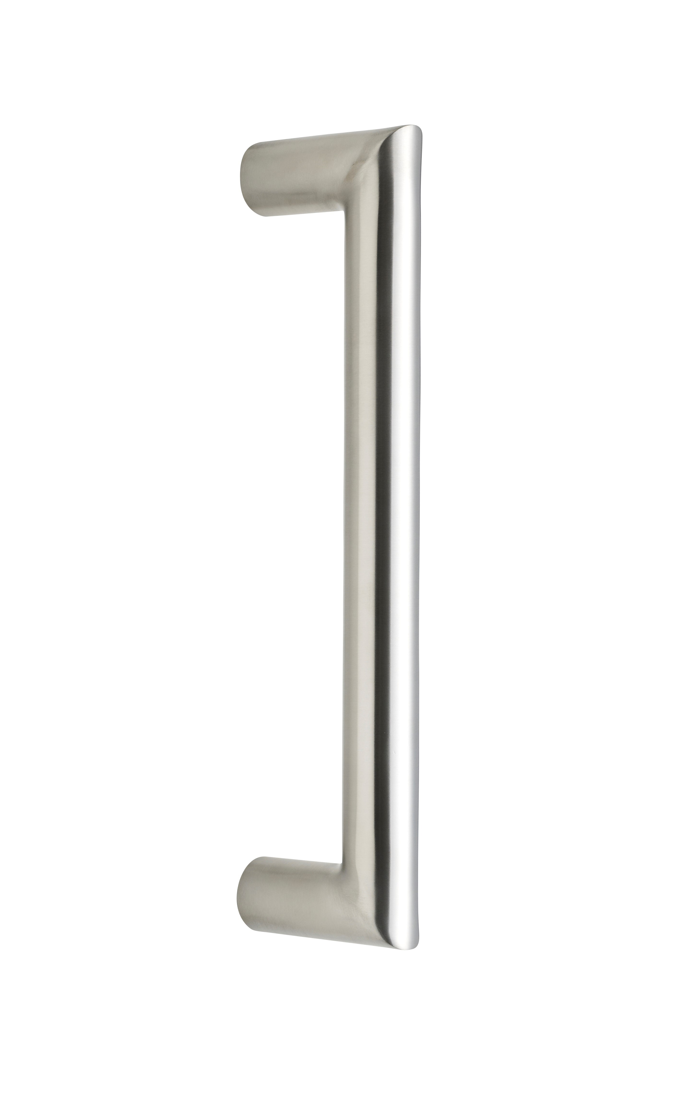 ASH106 Satin Stainless Steel Straight D Pull Handle with Mitres